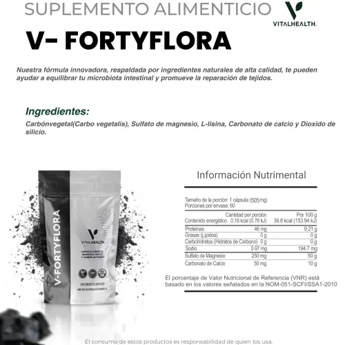 V-FORTYFLORA | Probióticos y Salud Digestiva's photo #2